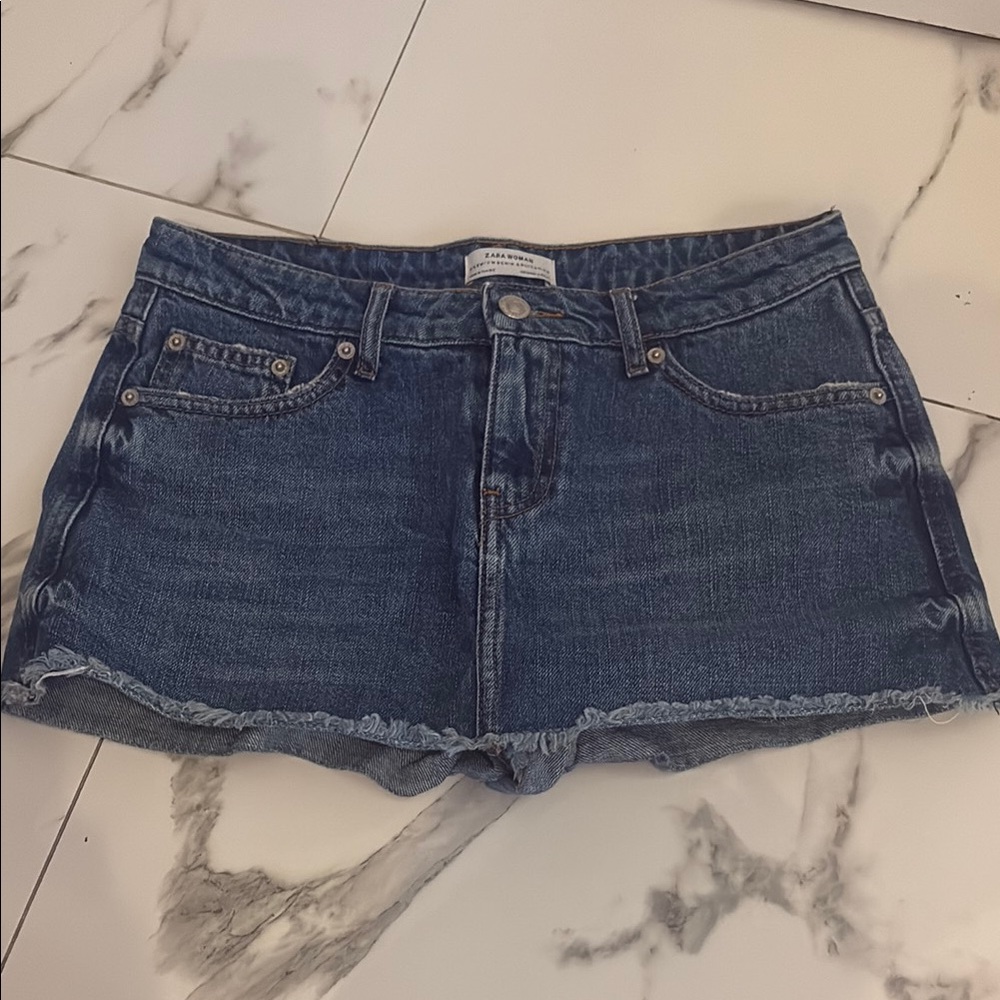 Denim Mini Skirt